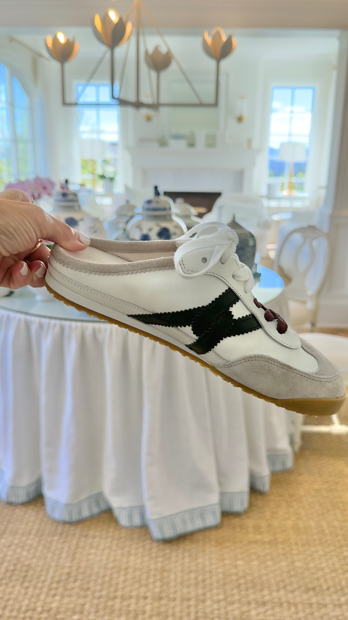 How cute are these slip-on sneaker mules? I love the colorway and they’re super comfy. The perfect throw on a go shoe for errands and travel from now through fall! I’m between a size 6 and 7 and sized up to a 7.

#LTKOver40 #LTKSeasonal #LTKootd