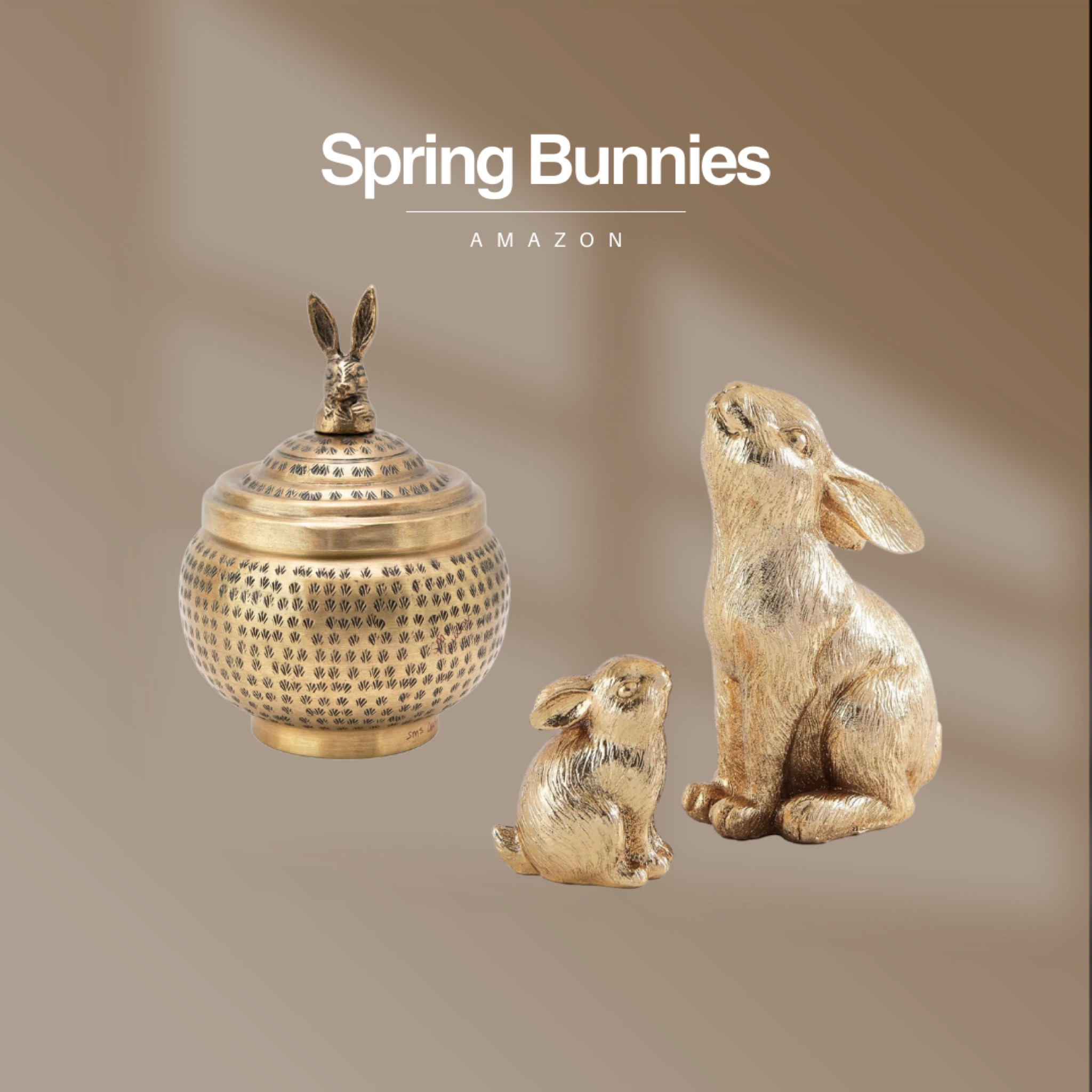 Needed some spring accents to pepper into the shelves and found some sweet bunnies 🥰

#LTKFindsUnder50 #LTKSeasonal #LTKHome