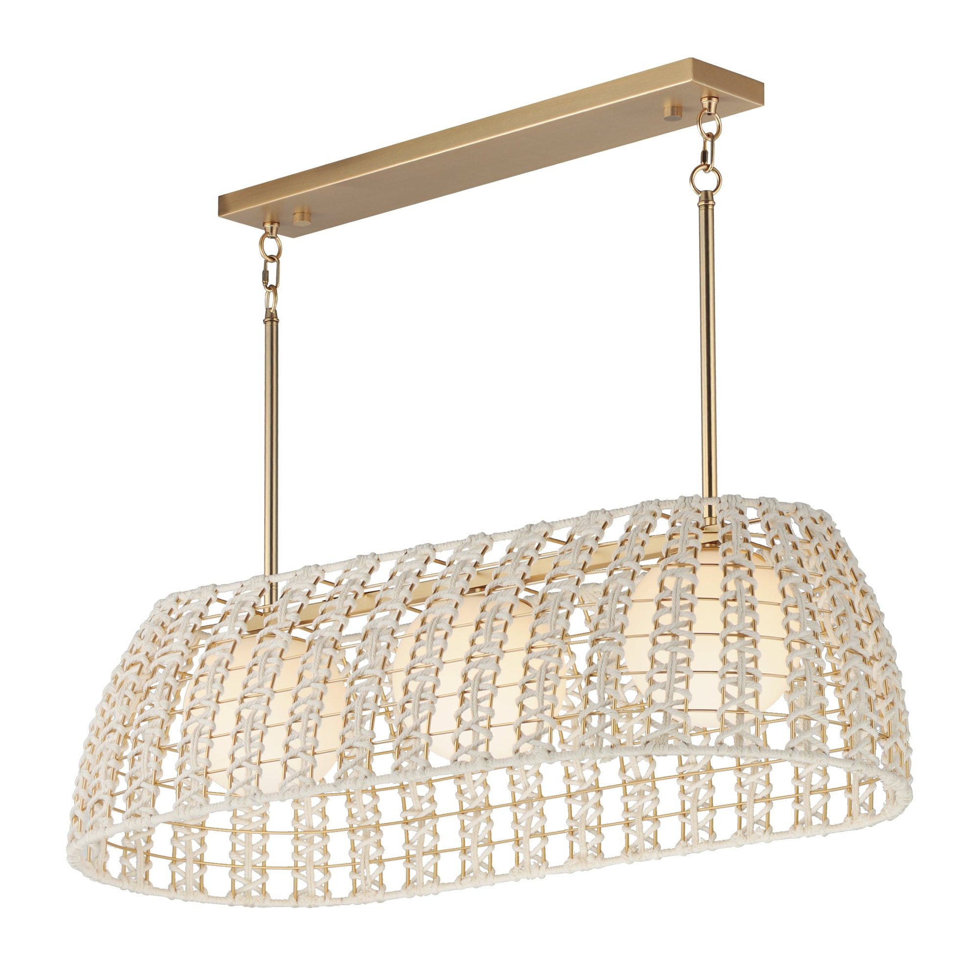 Maxim Lighting Macrame Linear Pendant | Lightopia | Lightopia