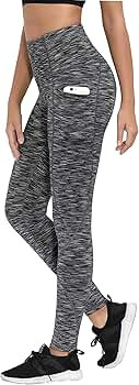 LifeSky Yoga Pants for Women, High Waisted Tummy Control Workout Leggings with Pockets, 4 Way Str... | Amazon (US)