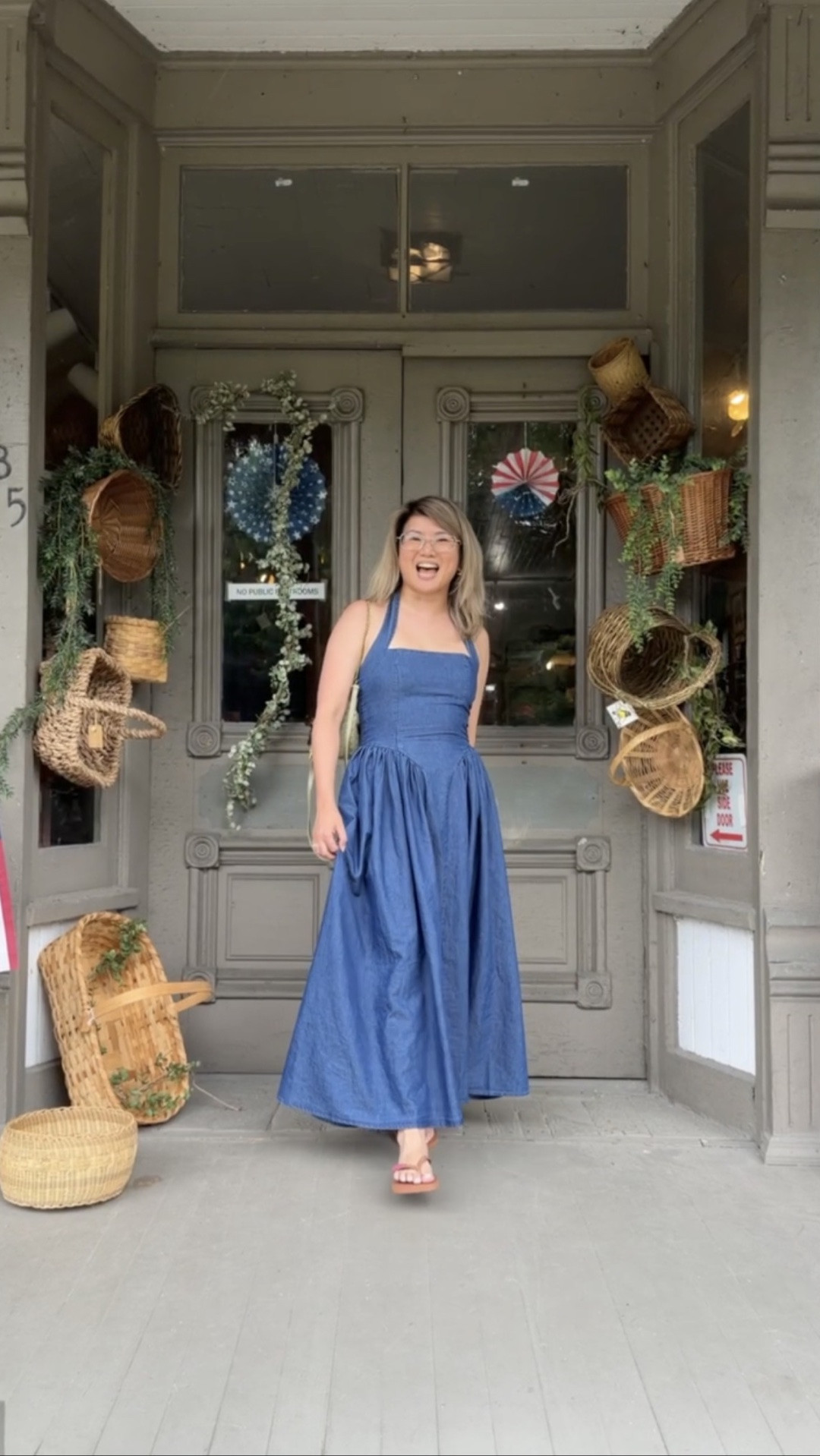 I love this dress, it looks like denim and feels like light cotton. The waistline is so flattering and very comfy! I saw that this dress is on sale at Nordstrom too! 

Linked the sandals (it’s on sale!) and bag too!

#LTKshoes #LTKsummer #LTKpetite