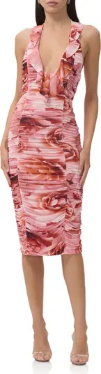 AFRM Balmer Ruched Halter Dress | Nordstrom | Nordstrom