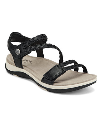 Women's Stellon Braided Strappy Flat Sandals | Macy's
