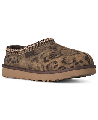 UGG Women's Suede Tasman Spotted Slip-On Slippers | Macy's