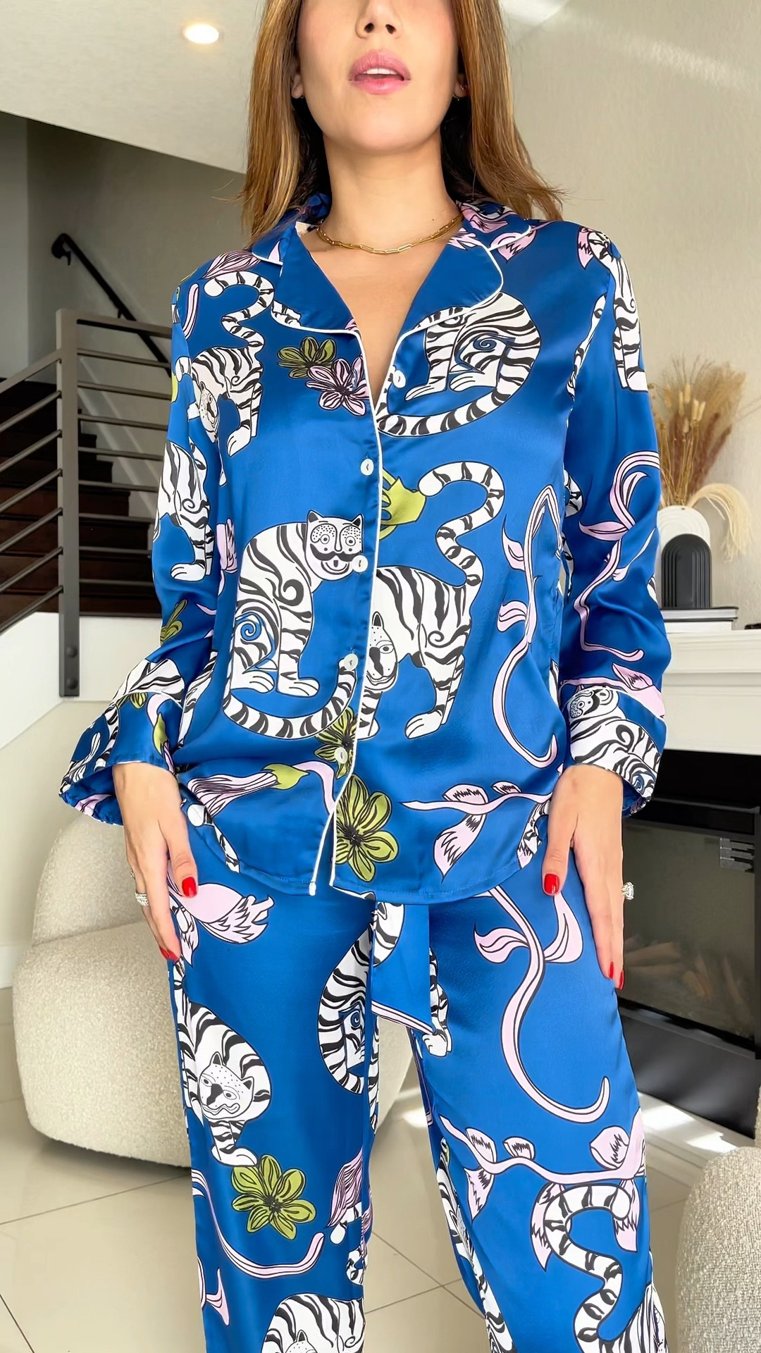 Women's Silk Satin Pajamas Set … curated on LTK