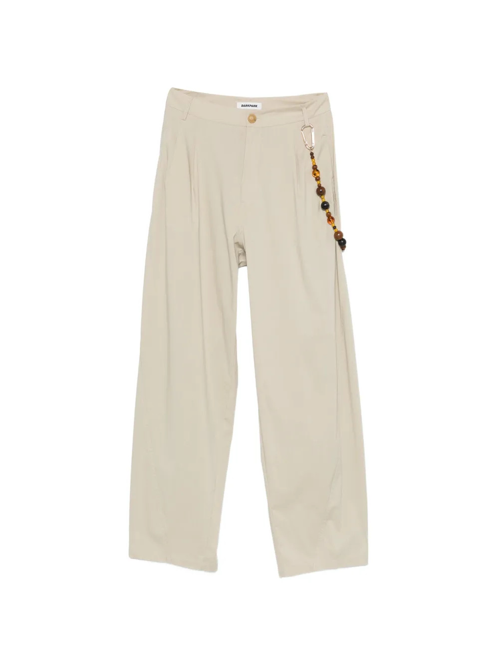 DARKPARK Beaded Trousers | Neutrals | FARFETCH | Farfetch Global