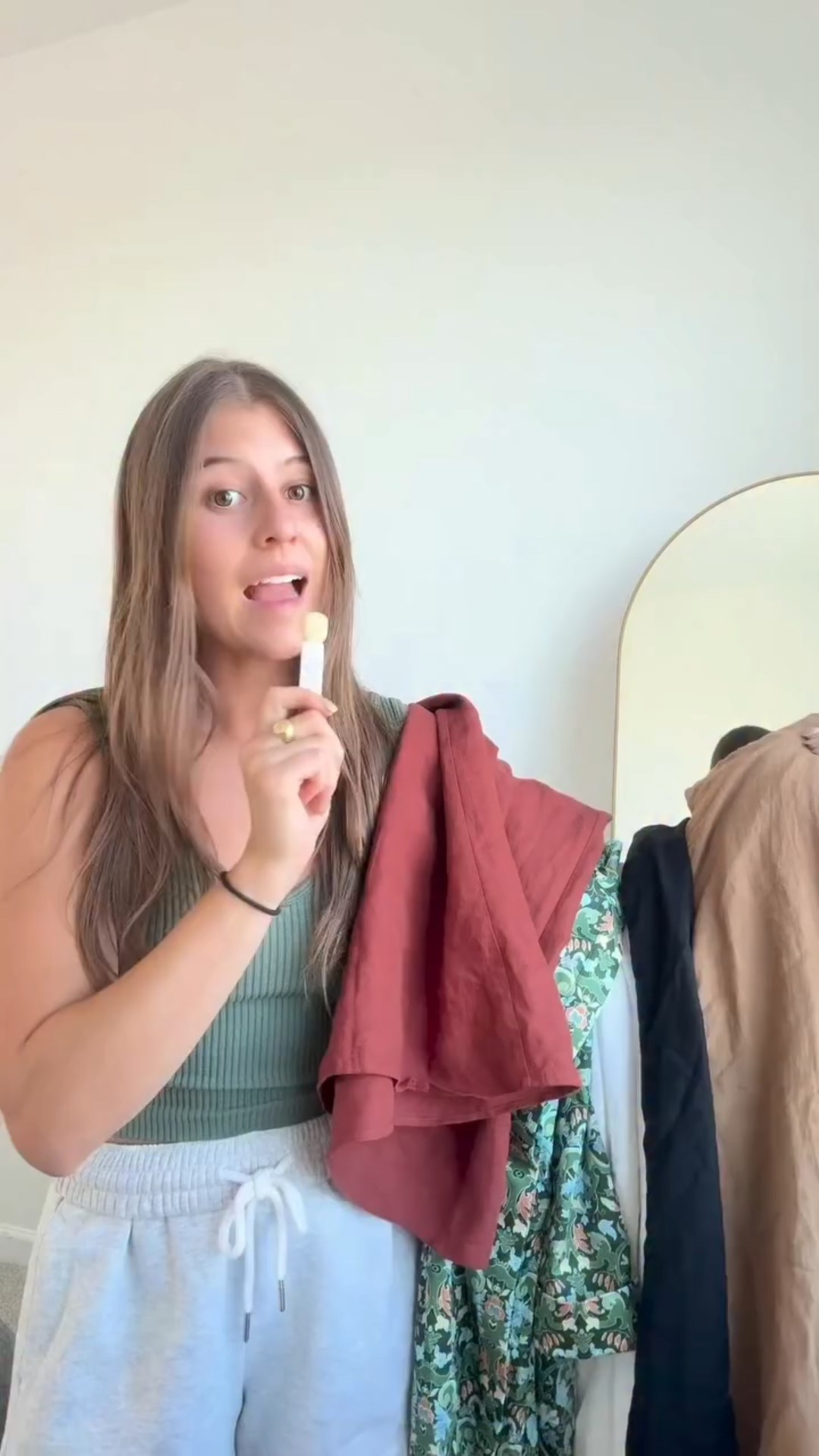 Tomorrow is our Tuscan dinner party “La Dolce Vita”and I cannot decide what to wear 😅🍝🍷

Do I go for…
1️⃣ Flowy + comfortable maxi (brown or black?)
2️⃣ A bold red linen moment (very pasta-sauce-chic)
3️⃣ The printed dress everyone’s been asking about 👀
4️⃣ Linen white maxi (dreamy but… sauce stains 😬)

We’ll be cooking, making fresh pasta, sipping wine… so I need something European-summer inspired and practical. Which one’s your pick?! Drop your vote below 👇✨