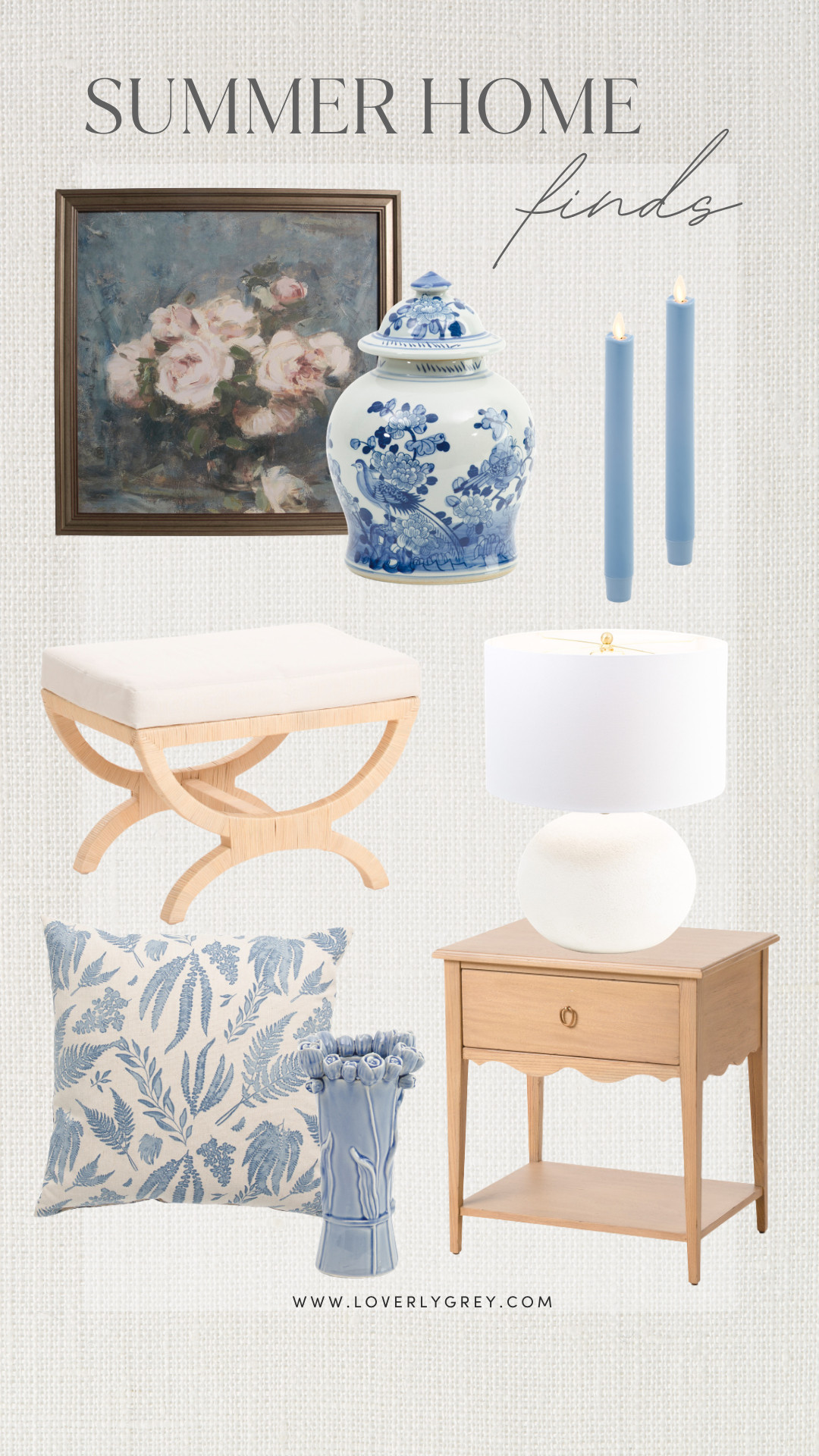 Summer home finds from Marshalls. Loverly Grey, table lamp, throw pillow, framed art 

 #LTKmomlife #LTKSeasonal #LTKHome