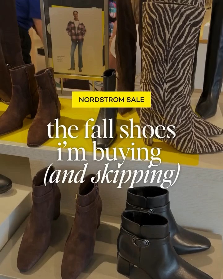 I love a good trend, but I love a closet that actually gets worn even more.

Here’s what’s worth bringing home this fall, what I’d skip, and why. If you’re shopping the Nordstrom Sale with a budget (or just trying to be intentional), I hope this saves you a little time and money.

Which pair is your favorite?

#nordstromanniversarysale
#nordstromsale
#fallshoetrends
#fallfashion
#momstyle