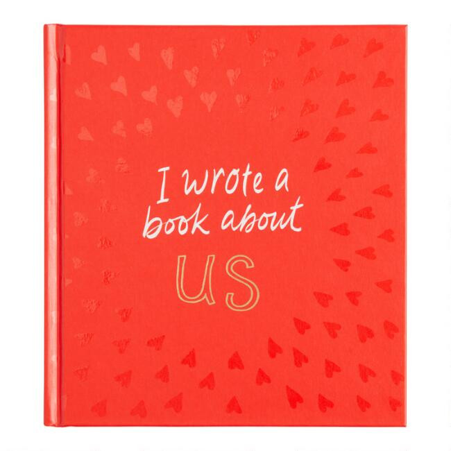 I Wrote a Book About Us Fill in Gift Book | World Market