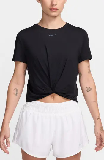 Nike One Classic Dri-FIT Twist Front Top | Nordstrom | Nordstrom