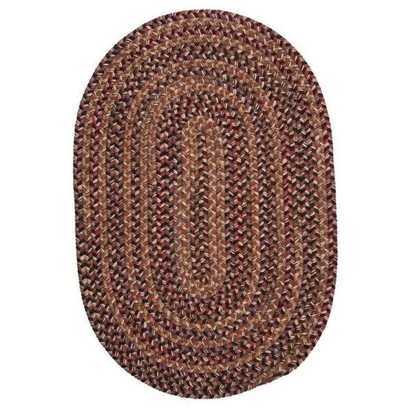 Colonial Mills Comfort Braided Rug - 5' x 8' Oval - Red | Bed Bath & Beyond