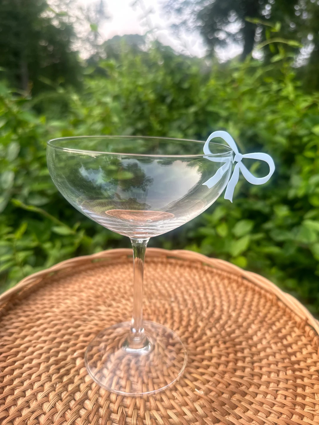 Bow Drink Clip, Pink Bow Drink Tag, Coquette, Bridal Shower, Wedding Drink Stirrer, Drink Stirrer... | Etsy (US)