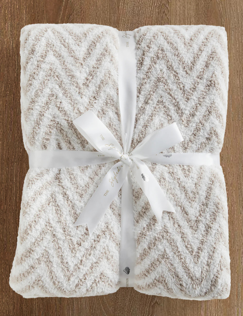 Chevron Buttery Blanket | The Styled Collection