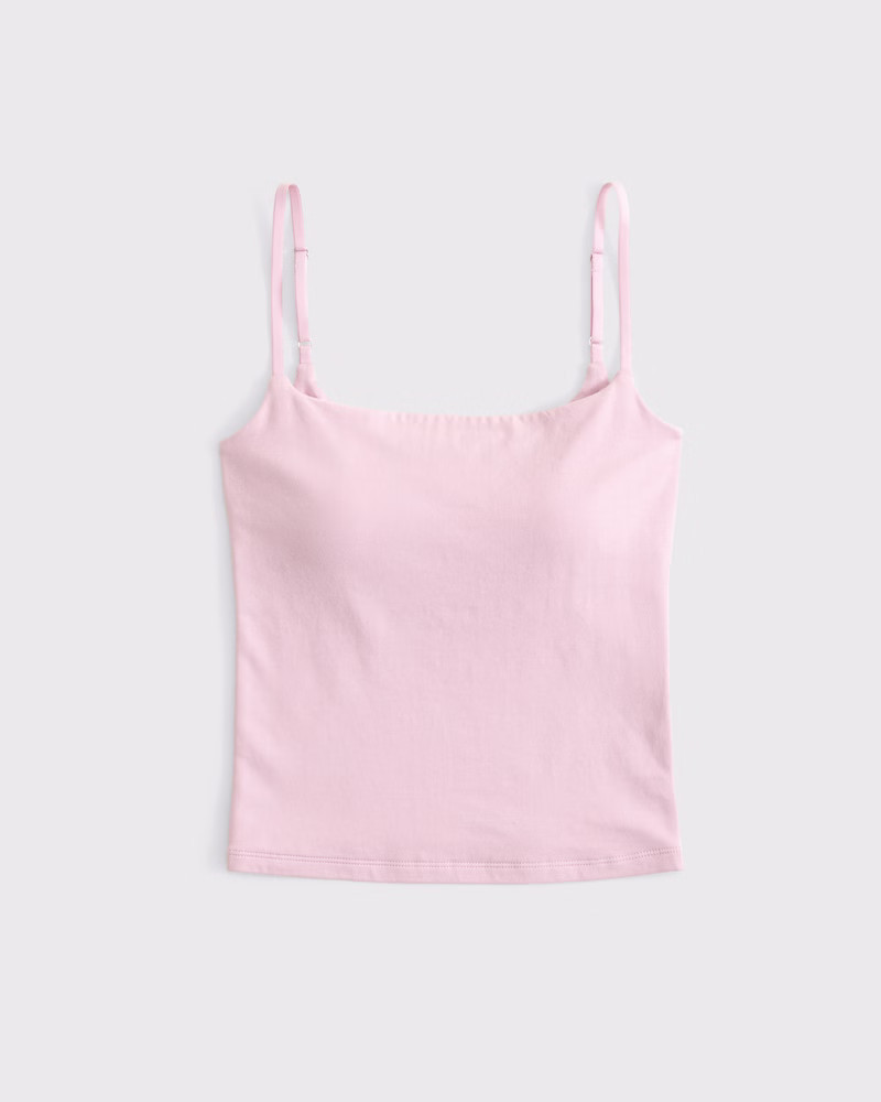 Abercrombie & Fitch Women's Bra-Free 90s Cami in Pale Mauve - Size XXS | Abercrombie & Fitch (US)