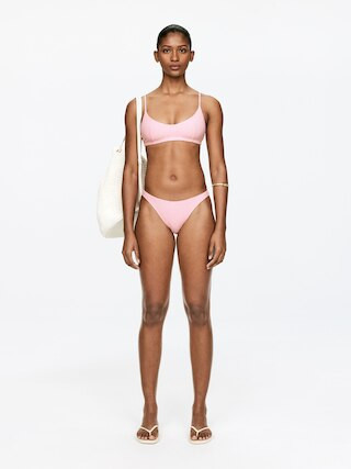 Mid Waist Bikini Briefs – Pink – Women – ARKET GB | Arket UK