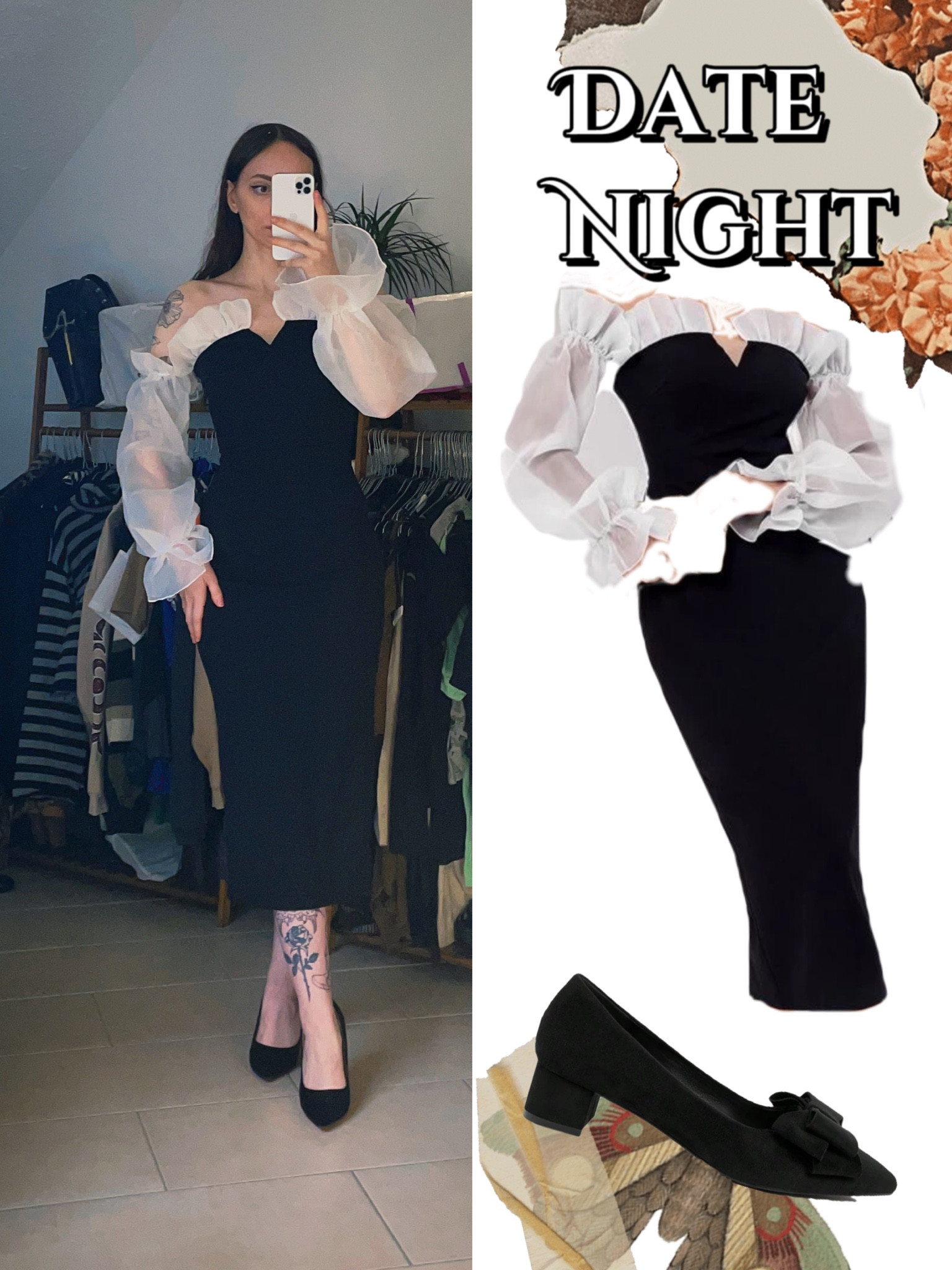 Black Dress for date night to be extra 

#LTKHoliday #LTKSeasonal #LTKstyletip