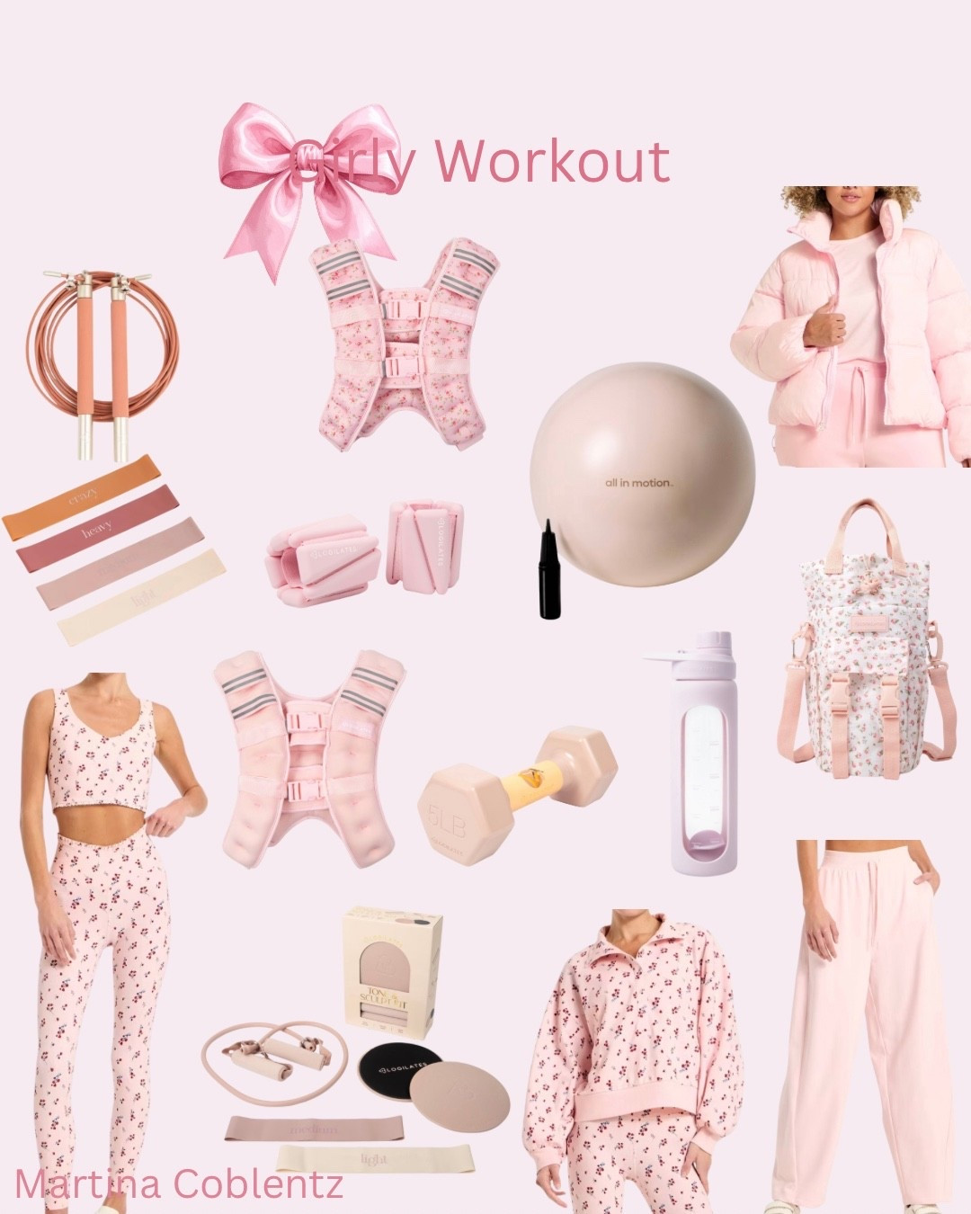 Girly workout items 

•workout •fitness •girly •pink •for her 

#LTKGiftGuide #LTKActive