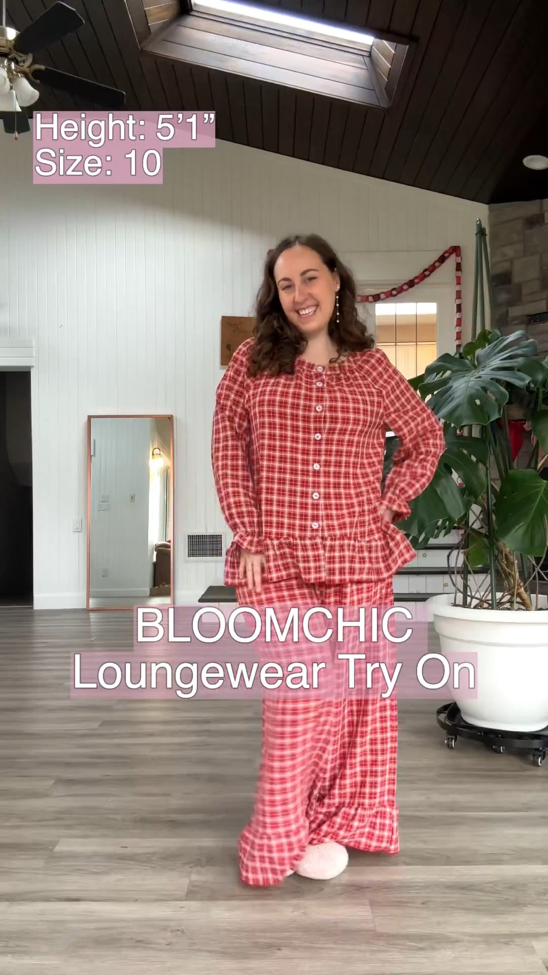 Bloomchic sent me some holiday pjs - which are your favourite? 

#LTKHoliday #LTKCyberWeek #LTKselfcare