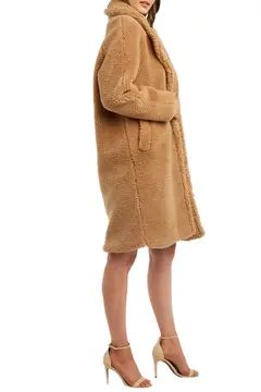 Faux Fur Long Coat | Nordstrom
