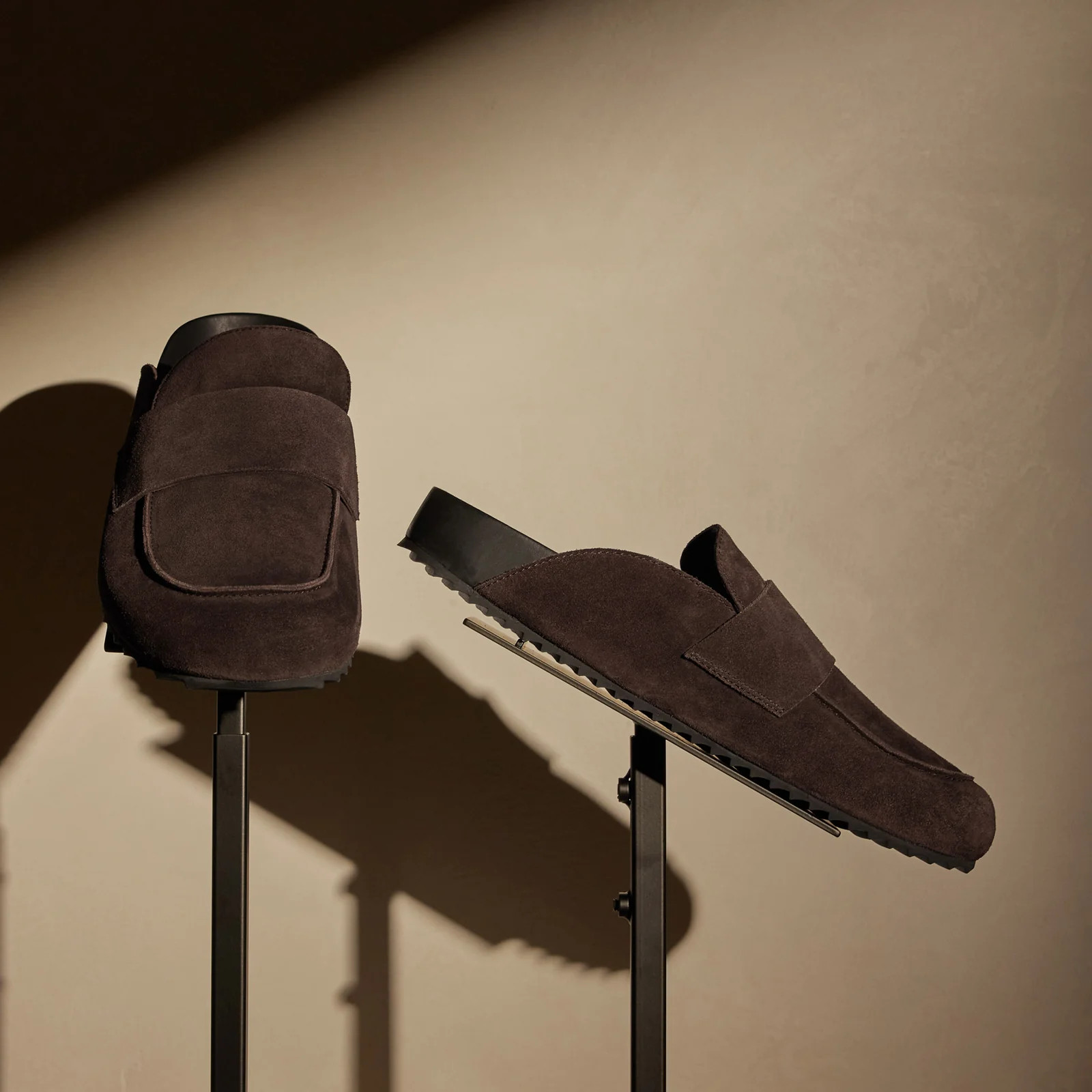 Men's Suede Slip On Loafer - Cafe | James Perse Los Angeles | James Perse (US)