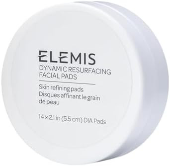 ELEMIS Dynamic Resurfacing Facial Pads, Gentle Textured Treatment Facial Exfoliating Pads | Amazon (US)