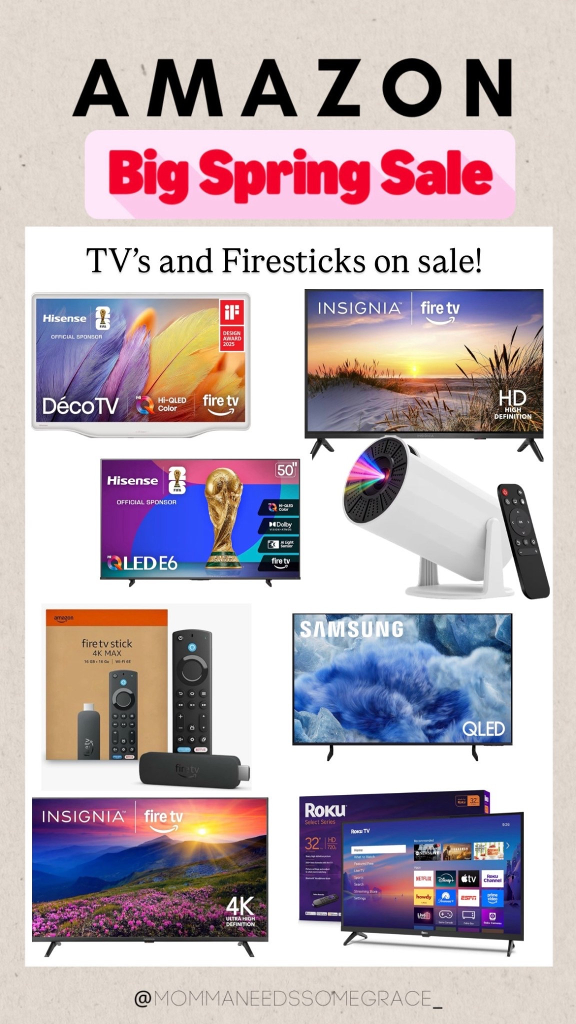 TVs on sale! 

#LTKSeasonal #LTKSaleAlert