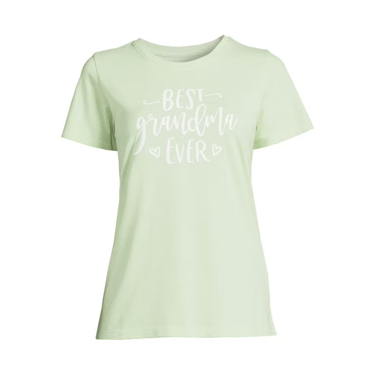 Way to Celebrate Women's Best Graphic T-Shirt | Walmart (US)