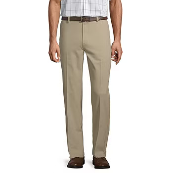 St. John's Bay Easy Care Men's Stretch Classic Fit Flat Front Pant | JCPenney