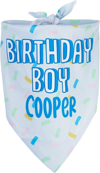 Frisco Birthday Boy Personalized Dog & Cat Bandana | Chewy.com