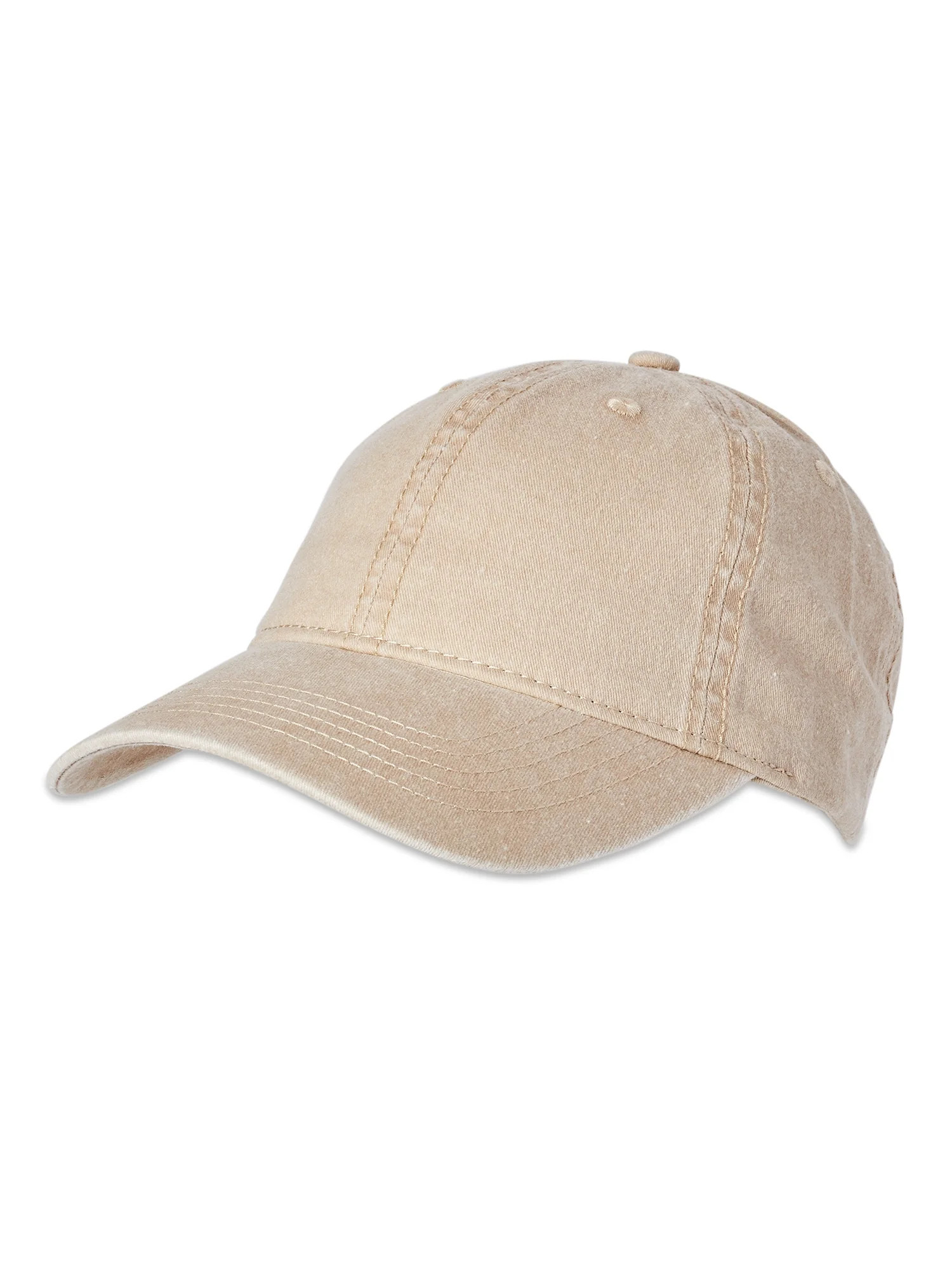 Time and Tru Women's Washed Cotton Twill Baseball Hat | Walmart (US)