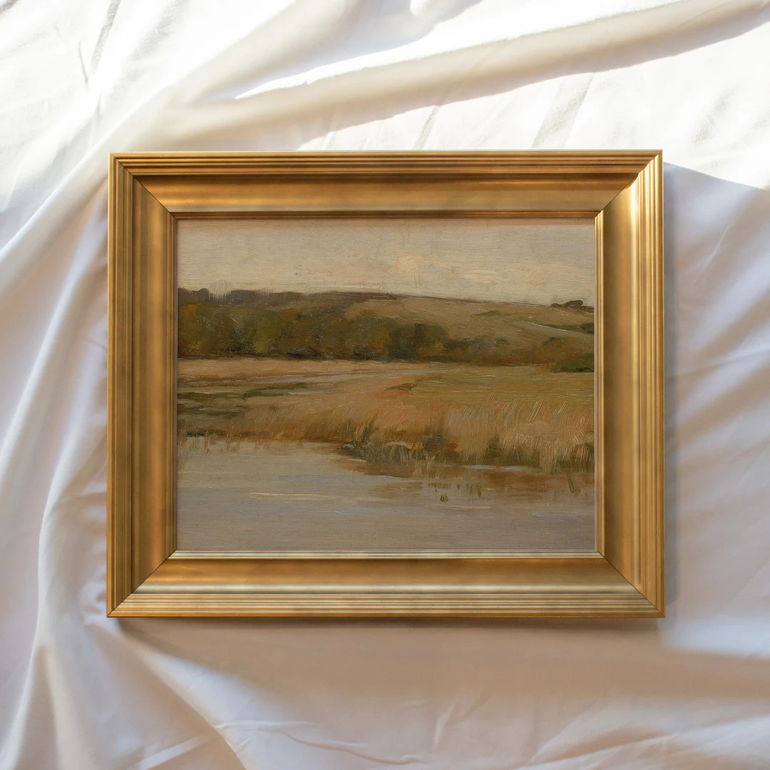 Vintage Art Prints Framed Antique Replica Painting Antique - Etsy | Etsy (US)