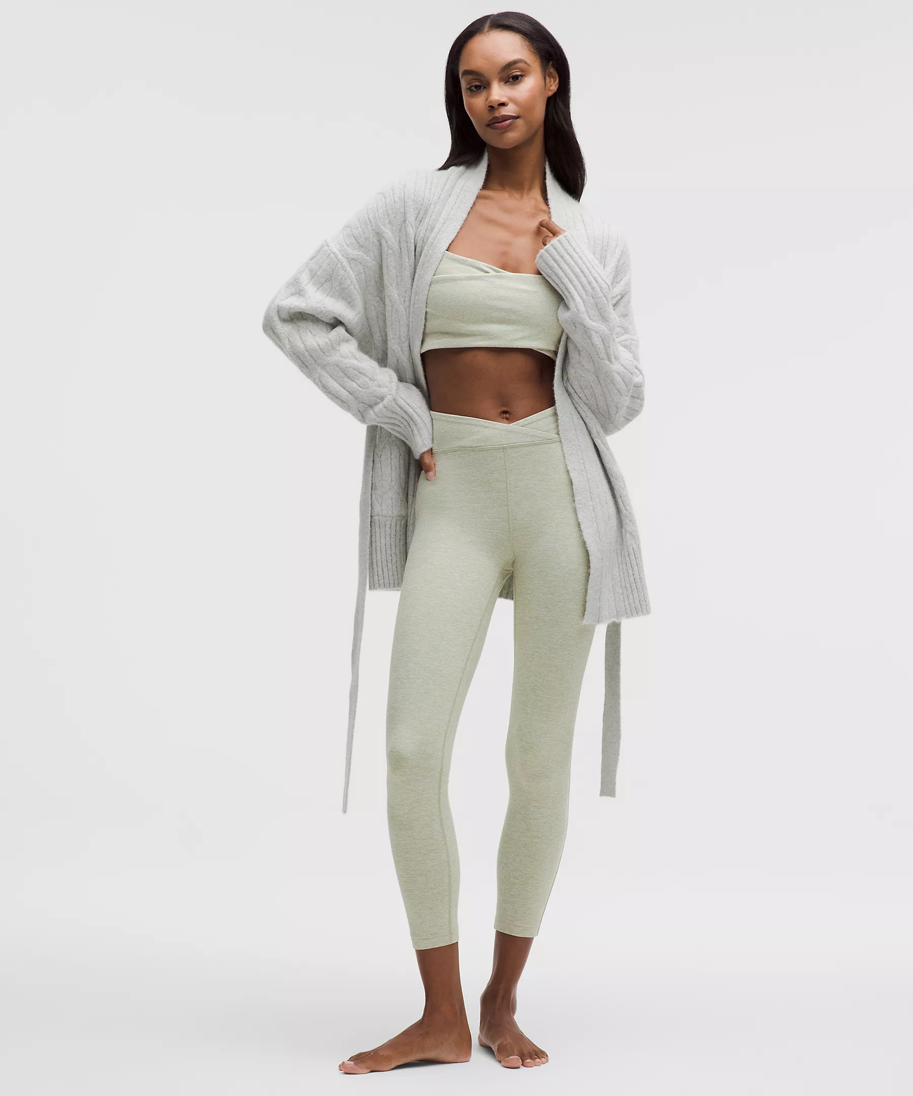 Softy Suedey Cross-Waist Tight 25" | Lululemon (US)