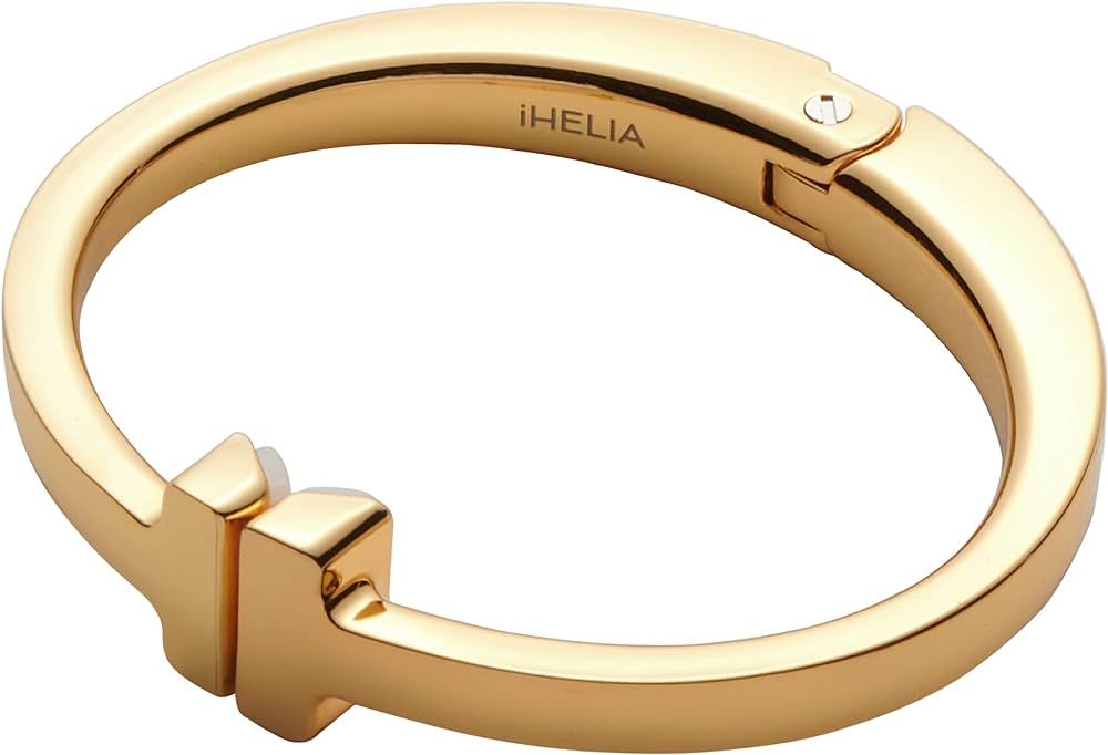 iHELIA Purse Hook Hanger for Table (Modern) - Premium Bag Holder w/Ergonomic Bracelet Oval Design... | Amazon (US)