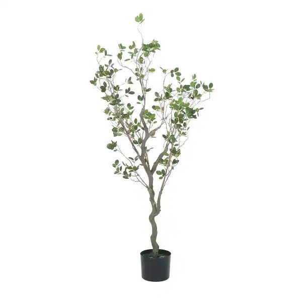 Gerald Artificial Leaf Tree by Christopher Knight Home - Overstock - 36053036 | Bed Bath & Beyond