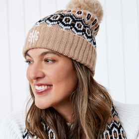 Faux Fur Pom Pom Hat | Mark and Graham