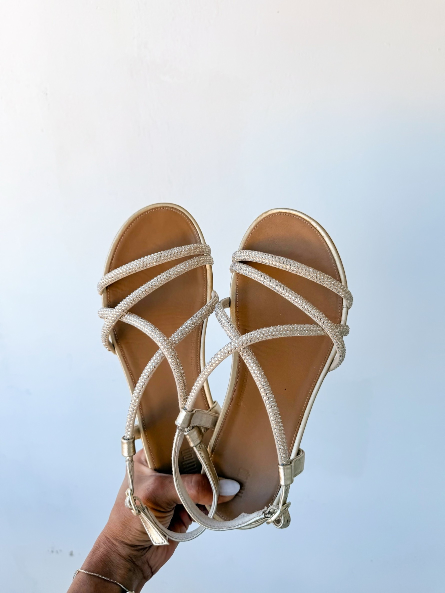 Comfiest Sandals I wore all over Europe!! 
Cannot recommend enough! I sized down half size. I just bought the tan pair(they just restocked)! I’m linking them in tons of retail stores!

#LTKOver40 #LTKPetite #LTKTravel