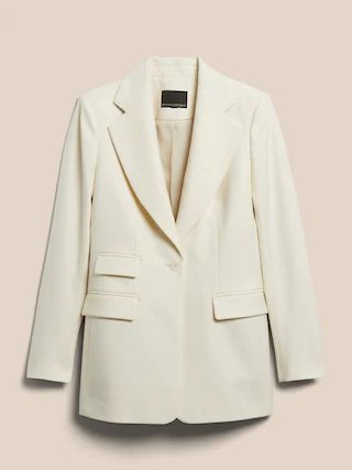 Lido Sculpted Wool Blazer | Banana Republic (US)