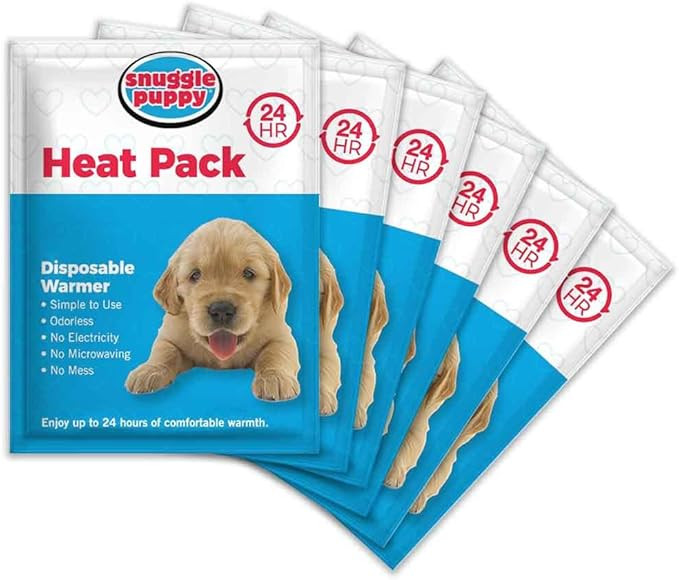 SmartPetLove Replacement Heat Packs for Snuggle Puppy. 6 Replacement Odourless, Long Lasting Disp... | Amazon (US)