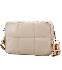 NAARIIAN Crossbody Bags for Women Small Puffy Quilted Purses Shoulder Handbags Adjustable strap C... | Amazon (US)