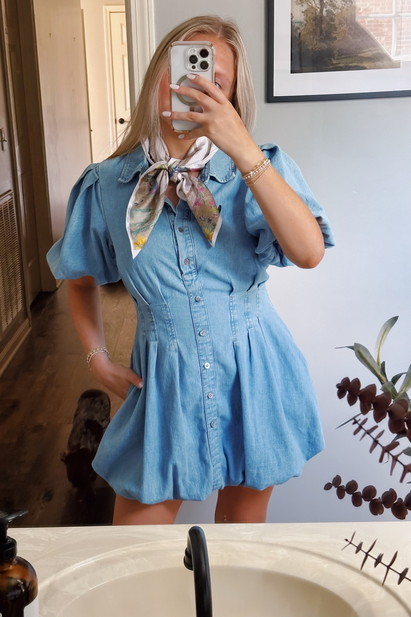 the cutest denim dress 🩵

#LTKU #LTKStyleTip