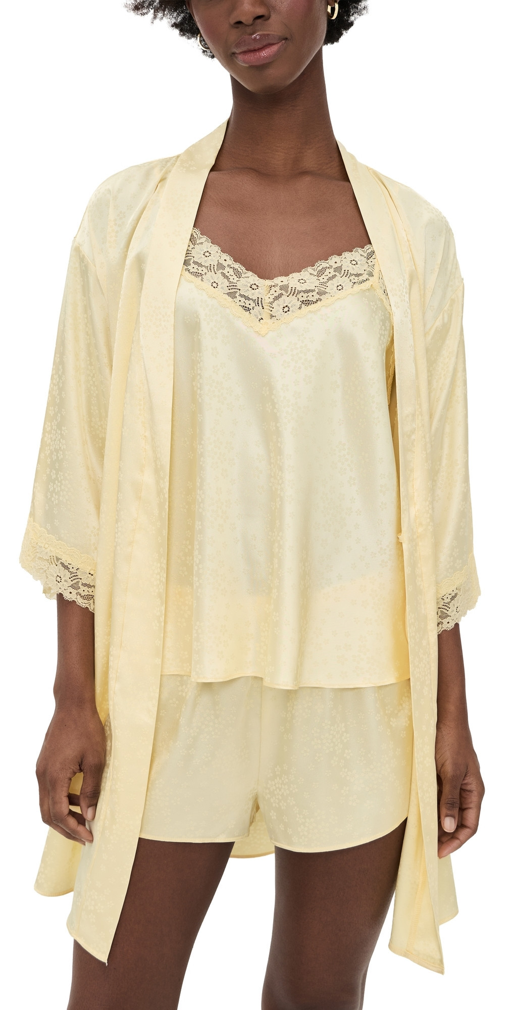 Flora Nikrooz Sabrina Travel Set Yellow L | Shopbop