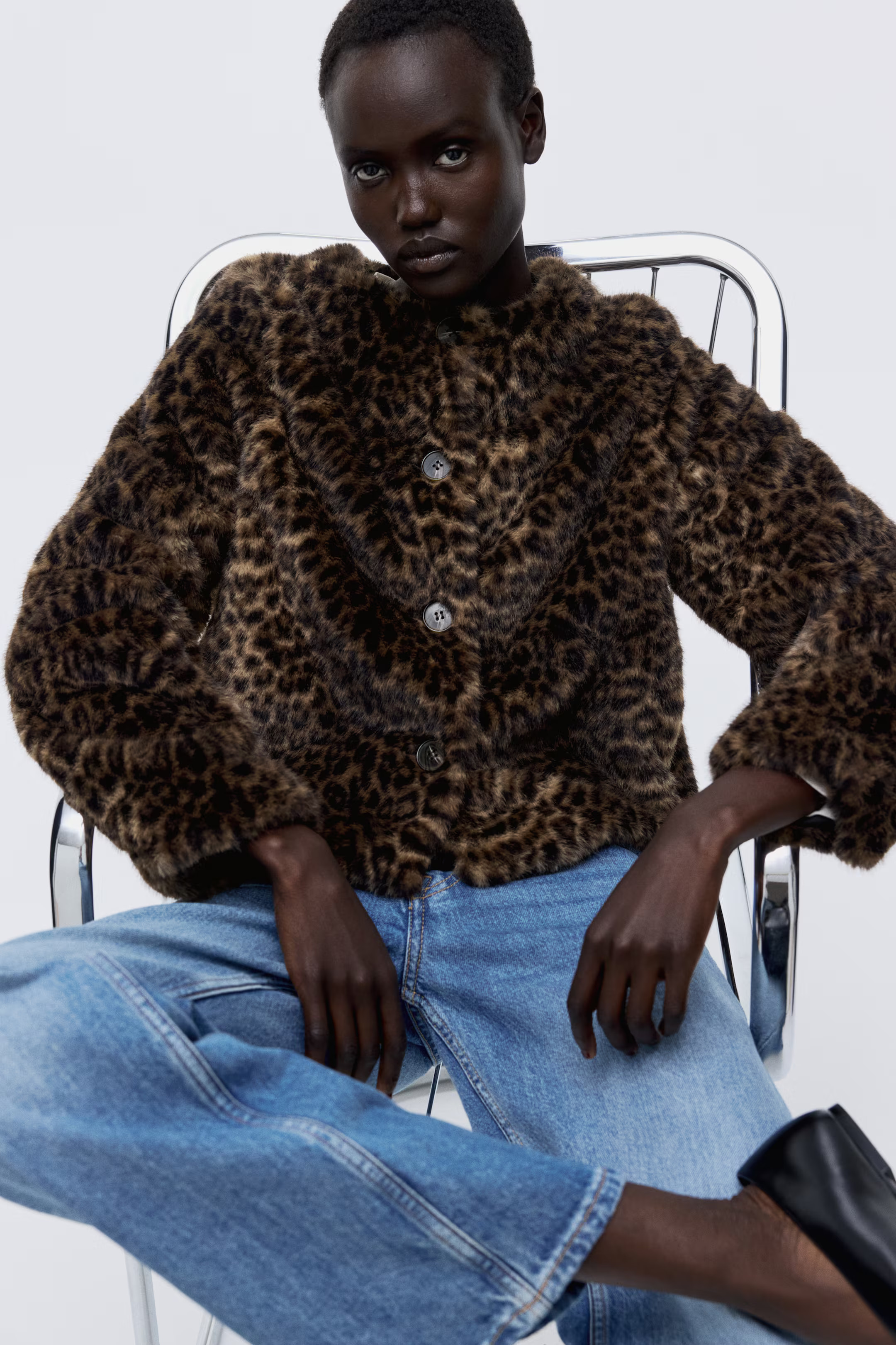 Jacket - Beige/leopard print - Ladies | H&M US | H&M (US + CA)