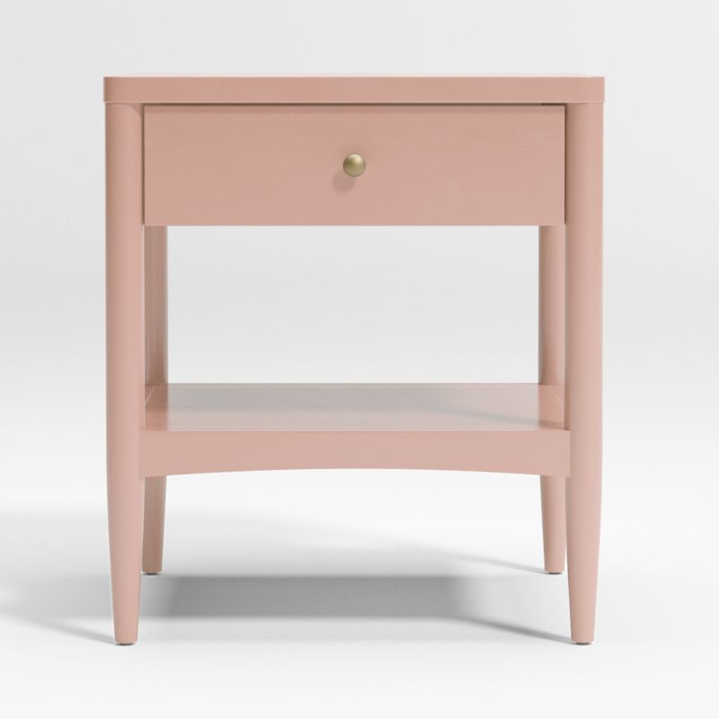 Hampshire Blush Kids Nightstand + Reviews | Crate & Kids | Crate & Barrel