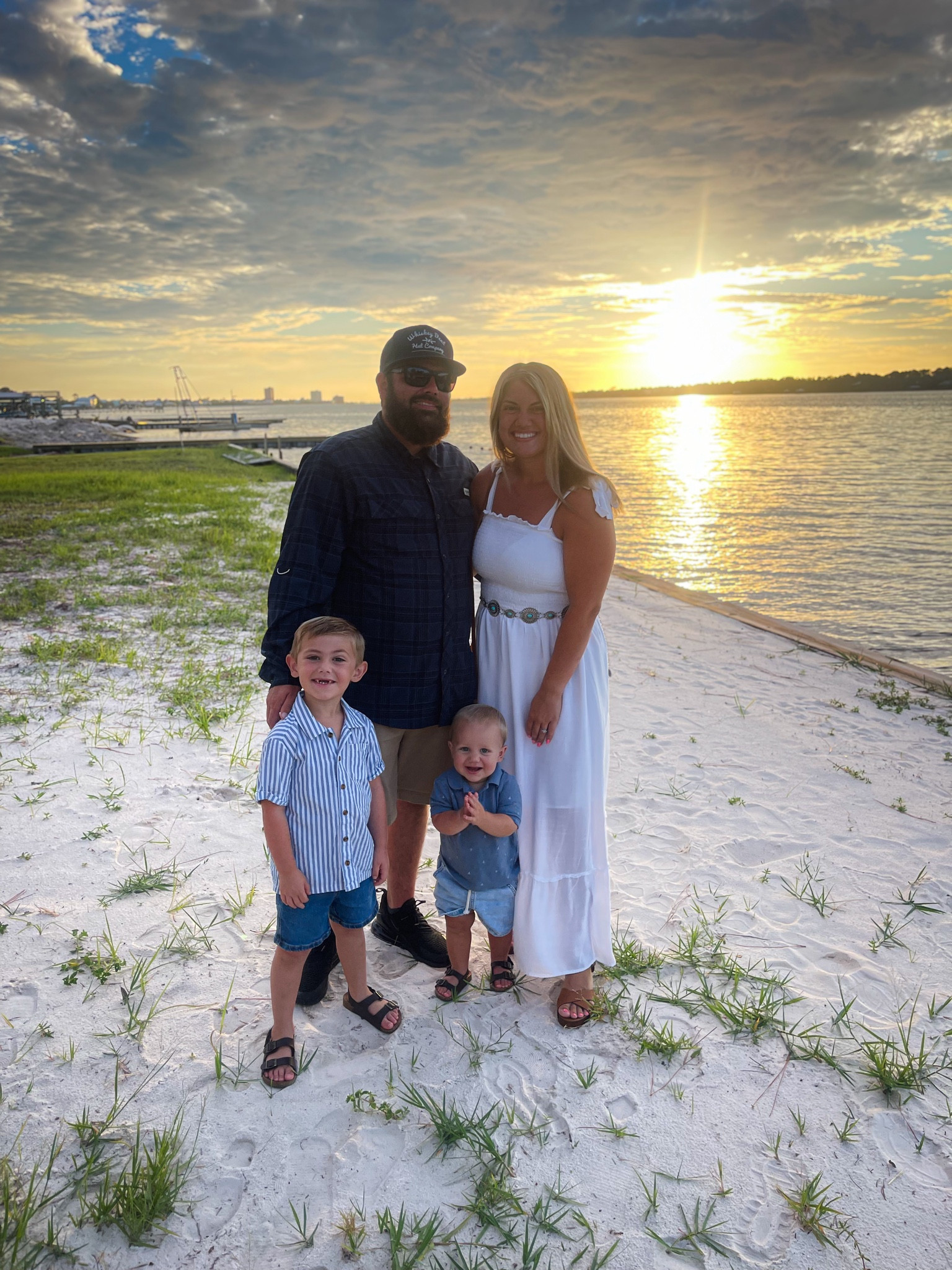 I am wearing large in the dress! The boys are wearing my absolutely favorite shorts or theirs, we have every color in them! 

#LTKFindsUnder50 #LTKStyleTip #LTKFamily