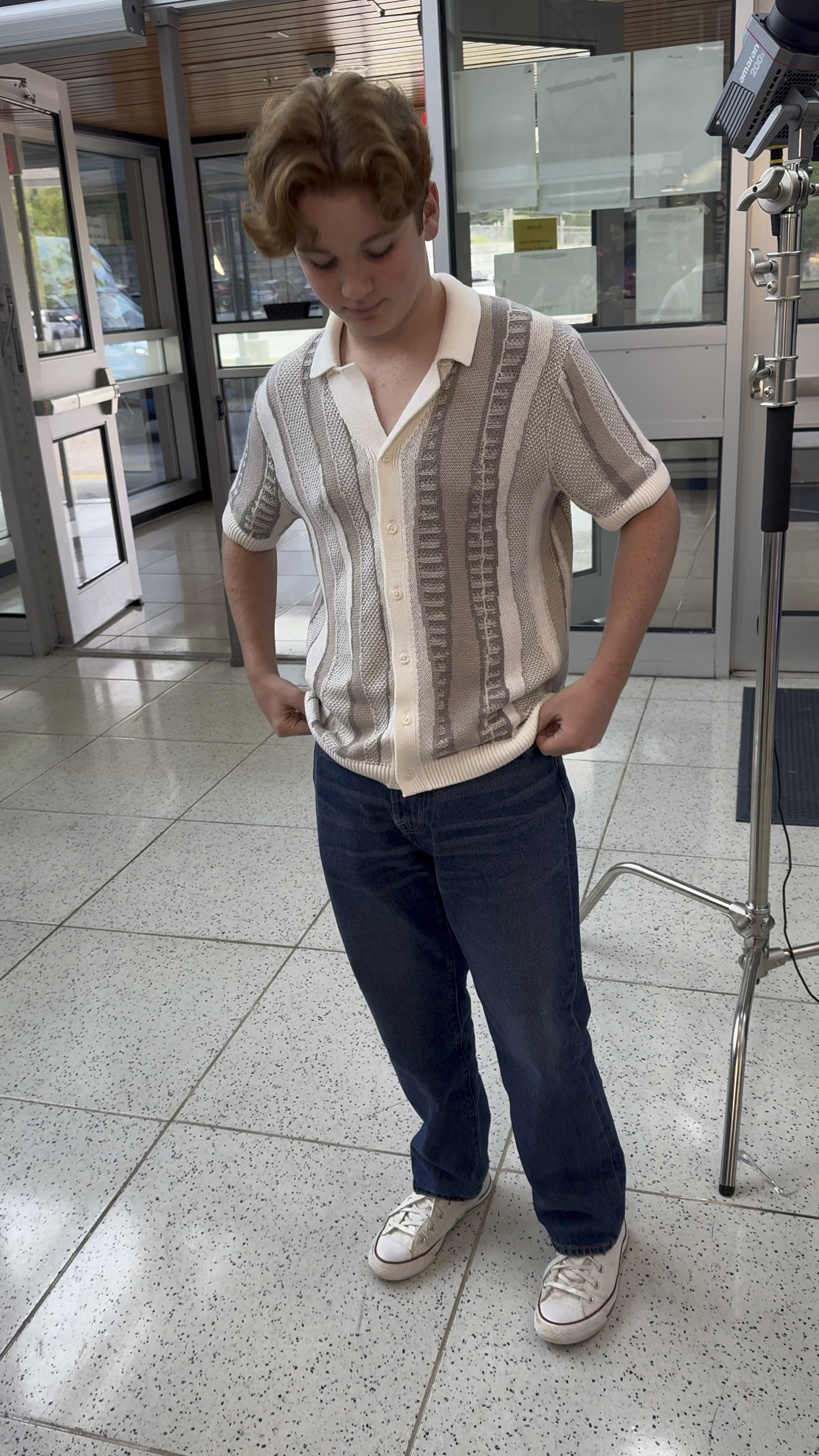 Men’s Abercrombie church outfit 

Lincoln is 5’5”. 
Wearing XS top. 
28 x 30 jeans 

#LTKStyleTip #LTKMens #LTKFamily