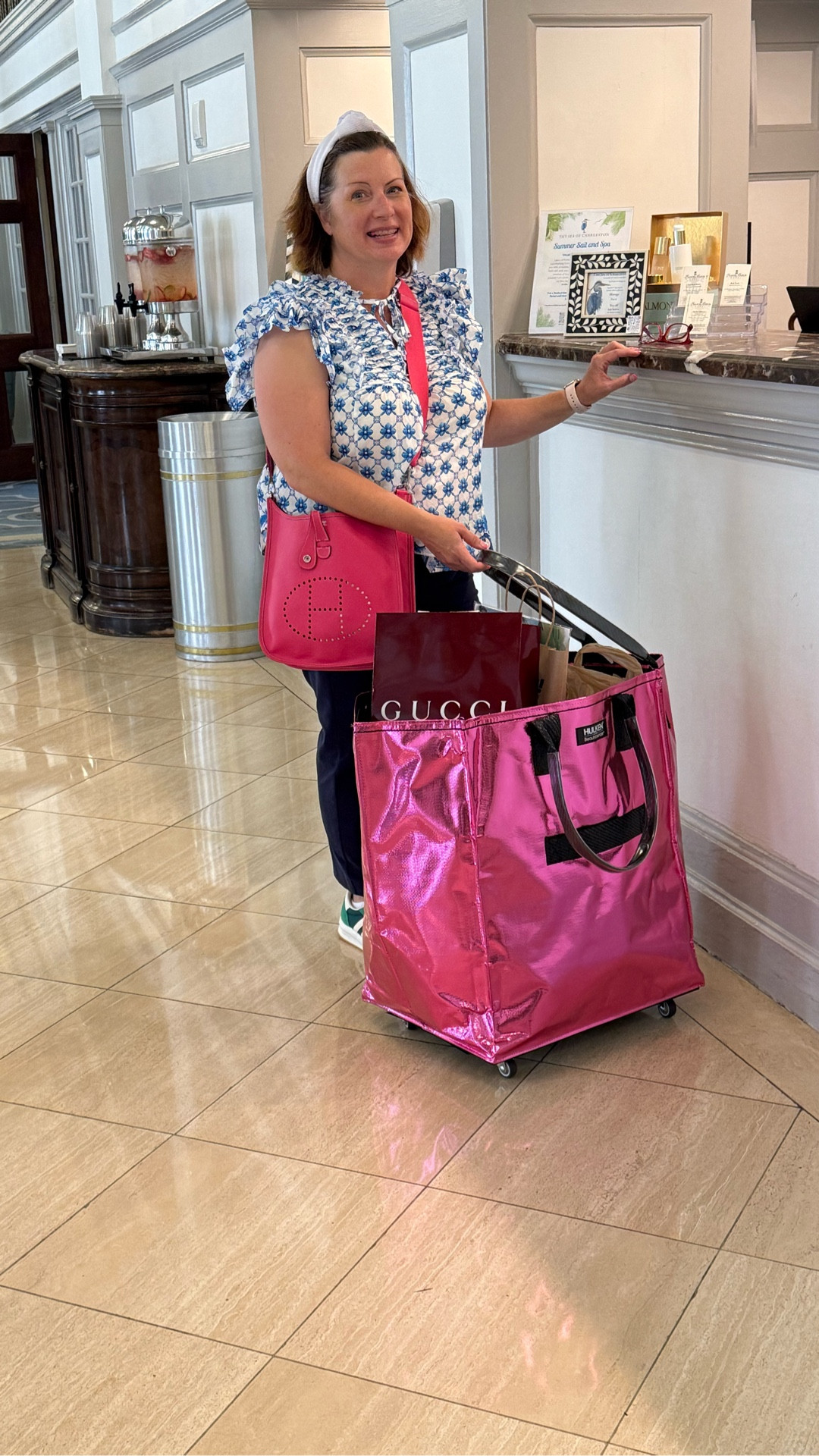 I love my Hulken bag! I used my large pink Hulken for my Charleston trip this week! It held so much plus some🤣🤣

#LTKTravel #LTKSaleAlert #LTKOver40