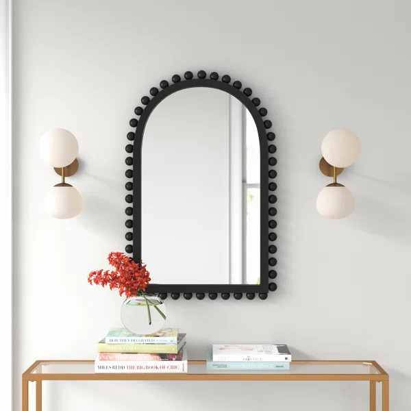 Daventry Arch Wood Accent Mirror | Wayfair North America