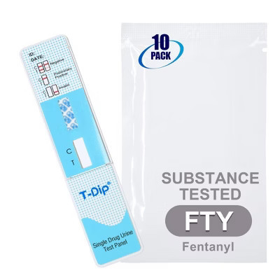 Mintegrity [10pk] - Fentanyl (FTY) Single Panel Drug Tests Card, Single Panel FTY Screen Urine Drug Test Card | MT-WFTY-114 | Target