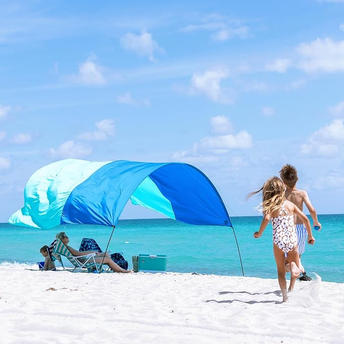 Shibumi Shade 3.0 Version | Wind-Powered Beach Tent Shade Canopy | Sets Up in 3 Mins | 150 Sq. Ft... | Amazon (US)